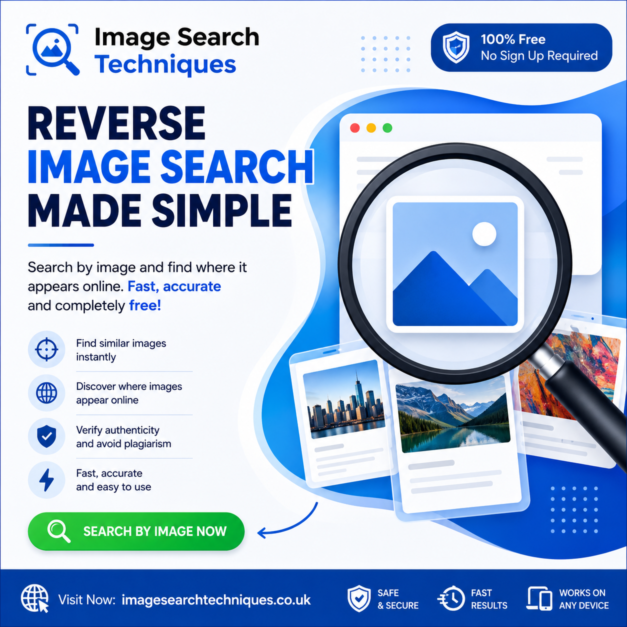 Image Search Techniques - Free Reverse Image Search Tool